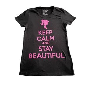 Keep Calm and Stay Beautiful Barbie shirt
